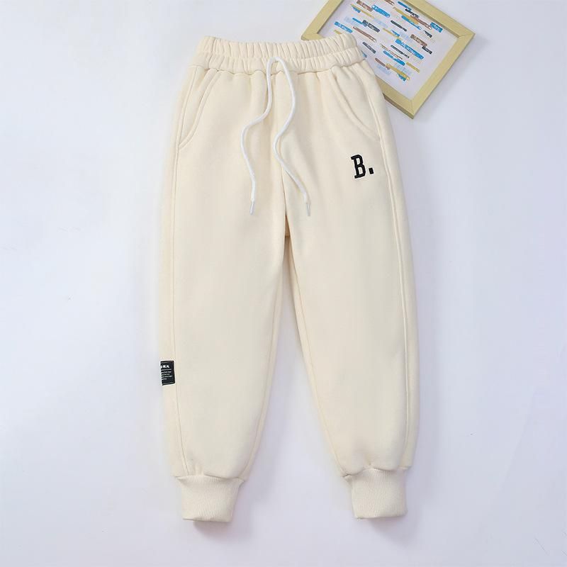 Children's Clothing Wholesale Children's Velvet Sweatpants Cold Protection In Winter Girls