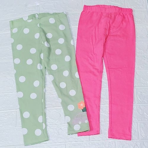 Girls Stylish Two Piece Leggings Set