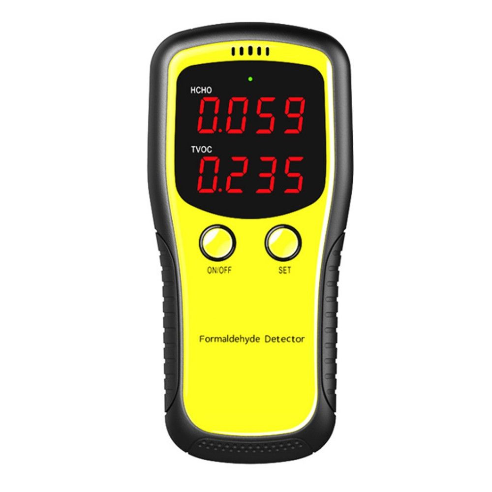 Formaldehyde CO2 HCHO TVOC LED Digital Display Meters Tester