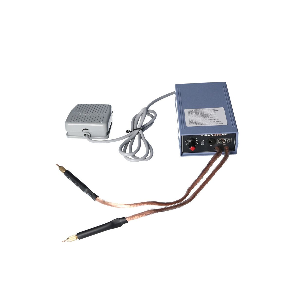 5000W Battery Spot Welding Kit Adjustable Battery Welding