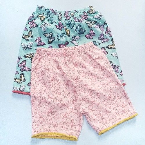 Stylish Girls 2piece Mini Shorts Pant