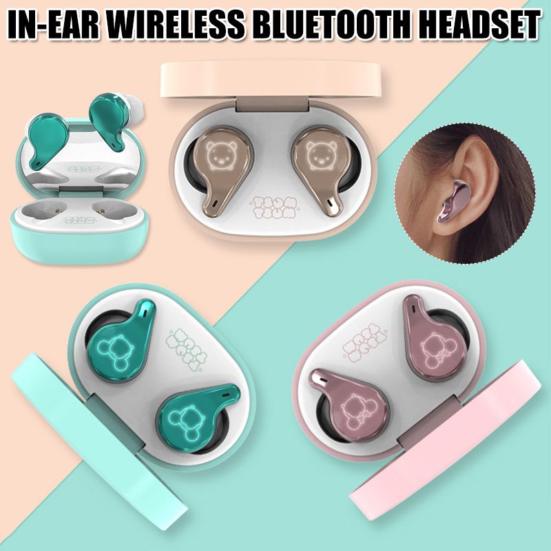 Bluetooth Earphones With Charging Case
