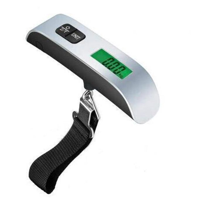 Portable Digital Luggage Scale - LCD Display - 50kg/10g
