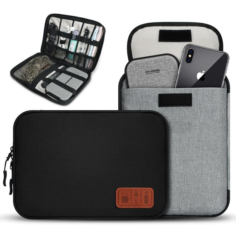 Travel Electronic Cable Organizer Bag Waterproof Travel Accessories Carry Cases Cord Storage Bag For Cable Charger Phone USB SD