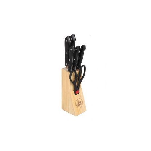 8 Set Kitchen Knives With Wooden Holder
