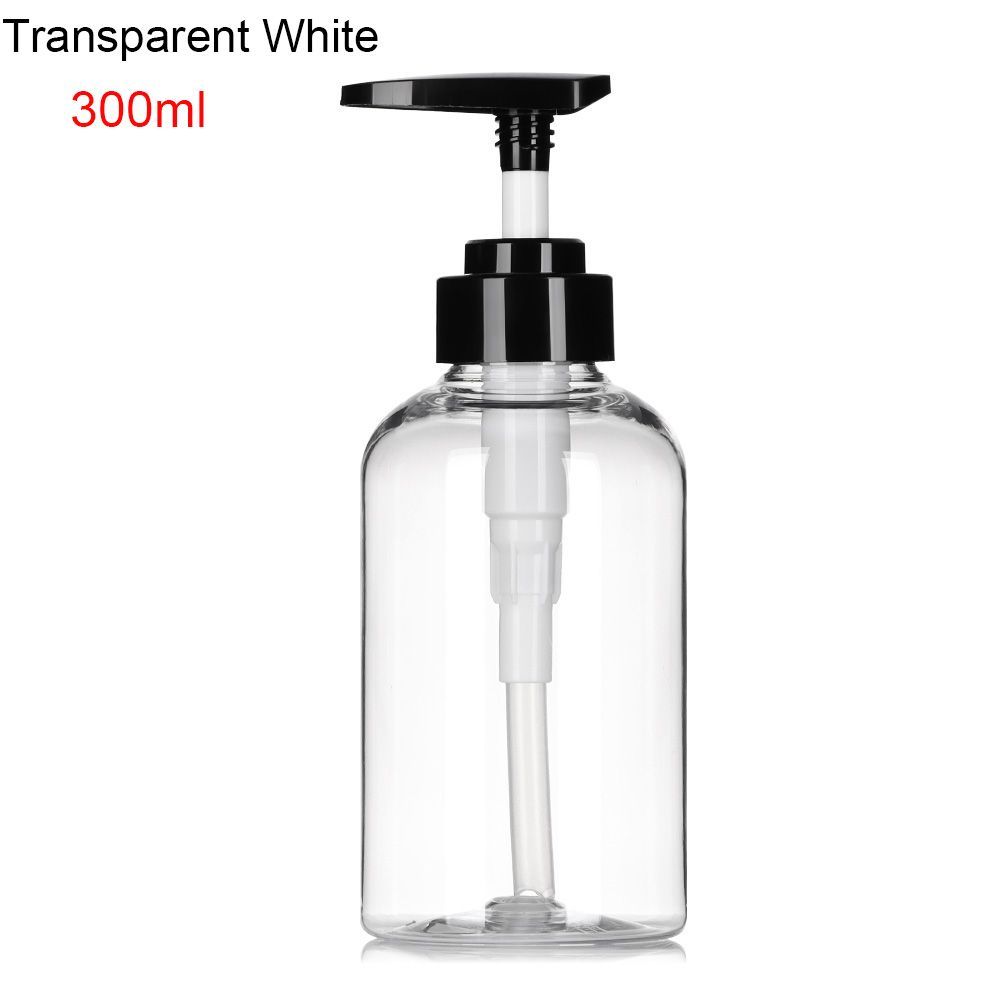 Plastic Refillable Dispenser Lotion Bottle Containers Packing Bottle With Press Pump Liquid Container