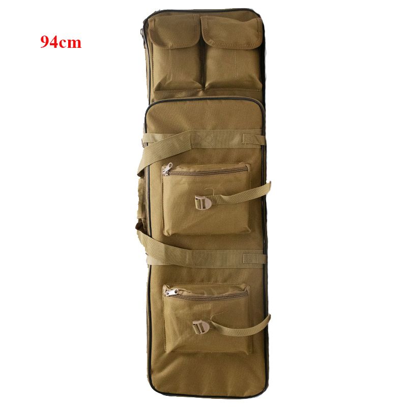 Nylon  Gun Bag Outdoor Sport Gun Shoulder Hunting Bag Pouch Gun Case Tan 94cm