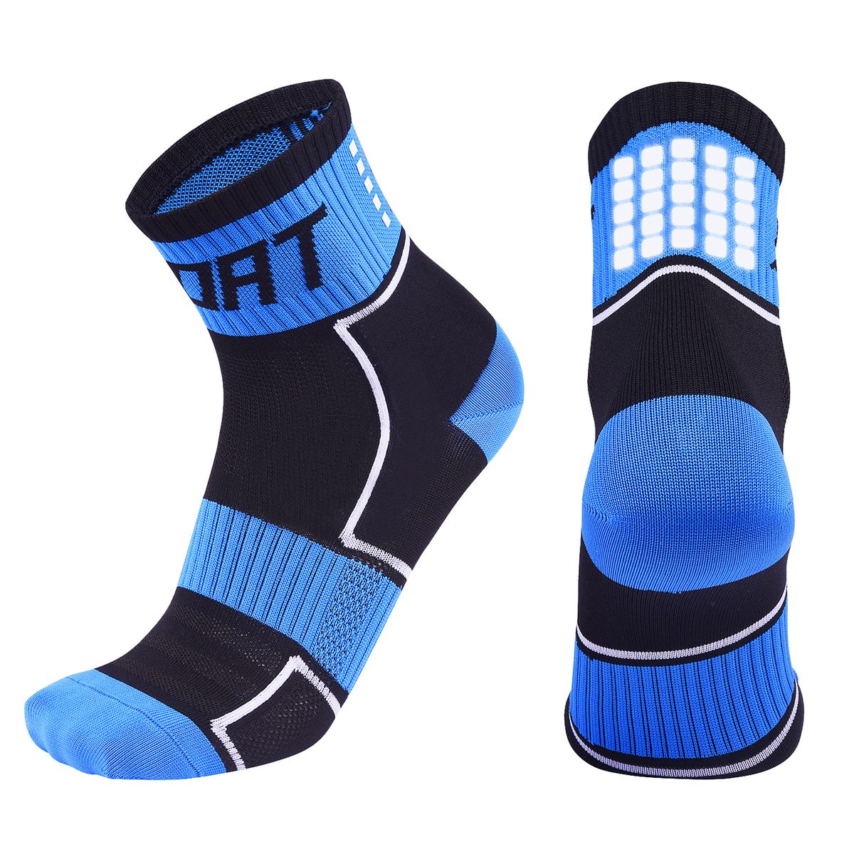 Reflective Cycling Socks High-Visibility Breathable