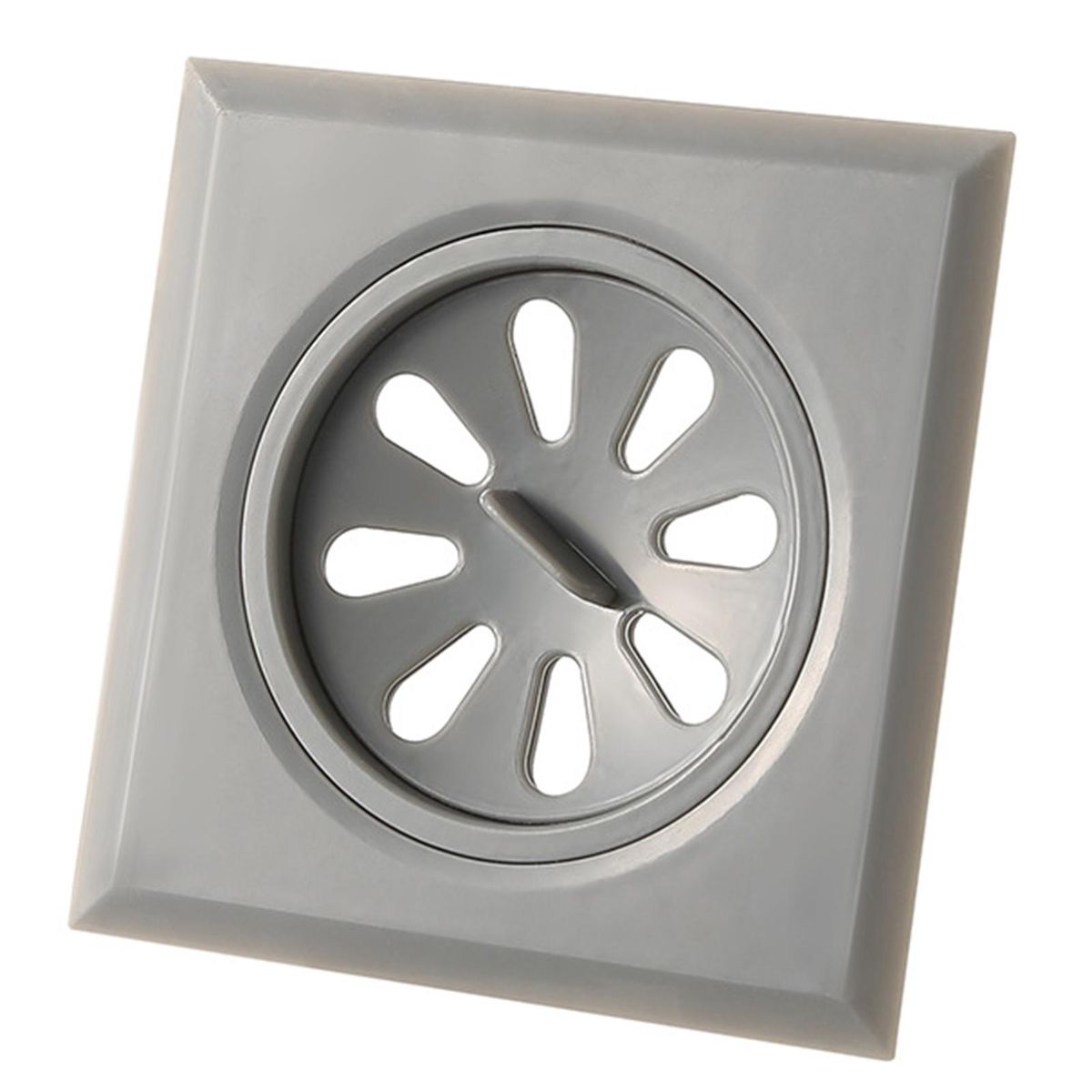 Silicone Floor Drain Rotatable Floor Drain Cover Odor-resistant Easy Light Grey