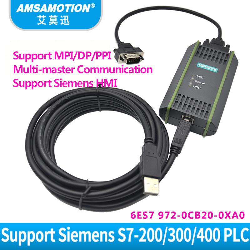 USB Cable PPI MPI Programming Cable For Siemens S7-200 300 4