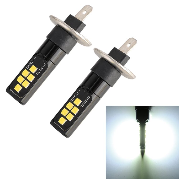 2 PCS H1 DC9-16V / 3.5W / 6000K / 320LM Car Auto Fog Light