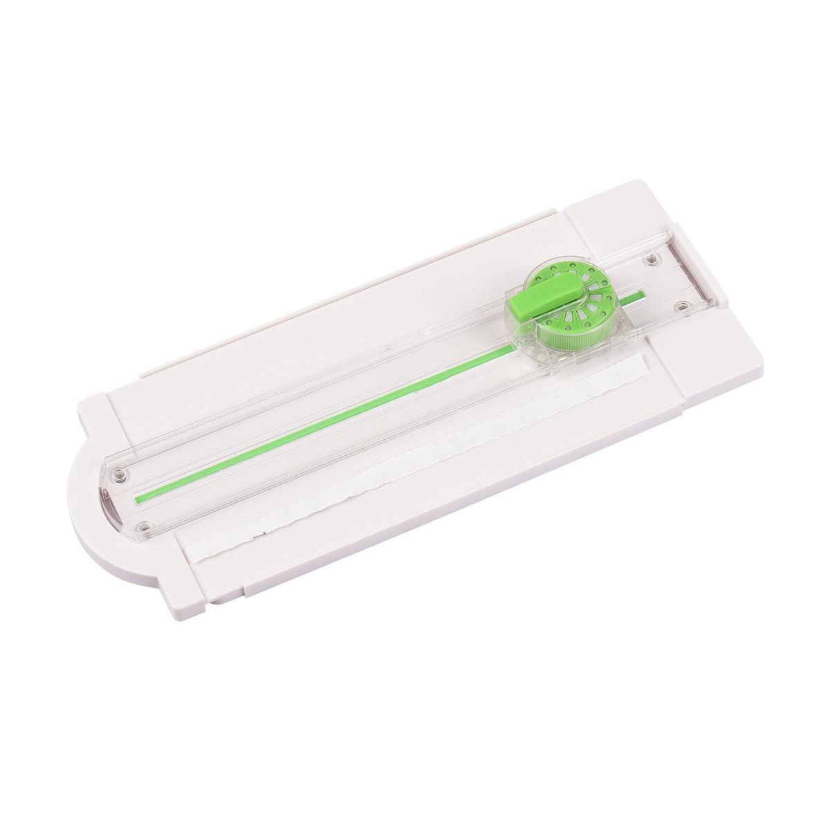 12in1 Mini Paper Trimmer Rotary Cutter A4 Cut Length 12 Different Shapes Desktop Paper Cutting Machine with Auxiliary rulers for Craft Paper Photos Cards Scrapbooking Office Home Supplies