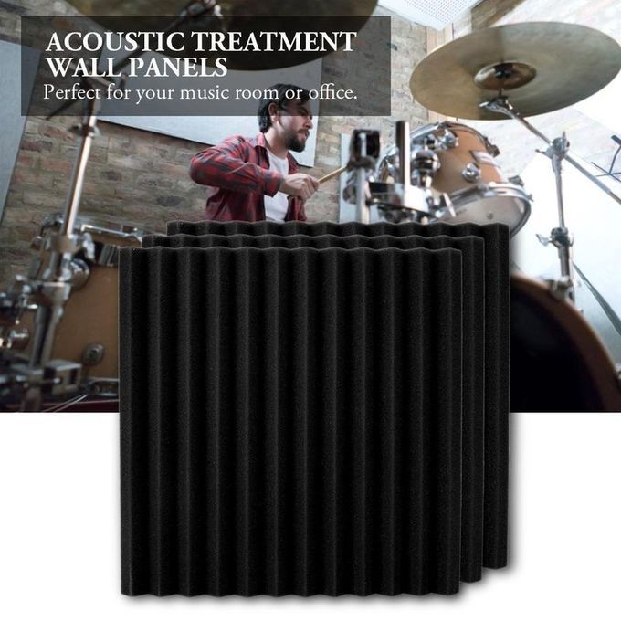Acoustic Panel Studio Foam Wedge DIY Installation Sound Absorption Wall Panels