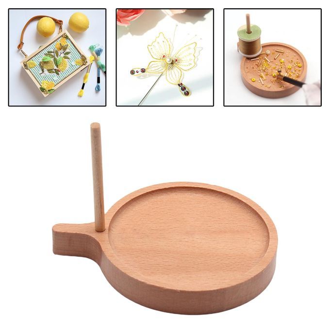 Bead Spinner Bead Loom Kit For Bracelet Necklace Round Bead Tray