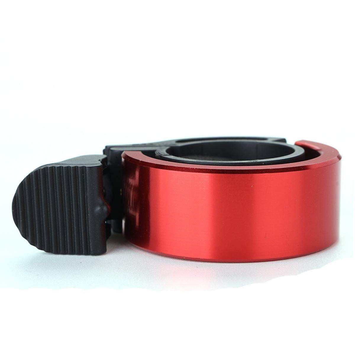 Q-shape Ring Bells Cycling MTB Bike Handlebar Alarm Horn Invisible Bicycle Bell Red Red (red)