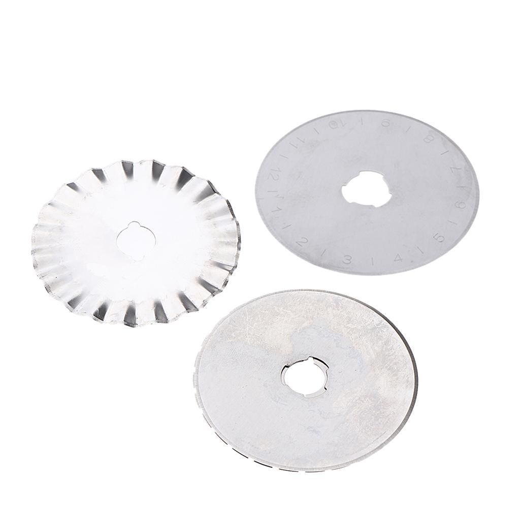 3 Types 45mm Rotary Cutter Perforating Skip Wave With
