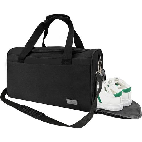 BestMal Sports Gym Bag Duffel With Wet Pocket & Shoes