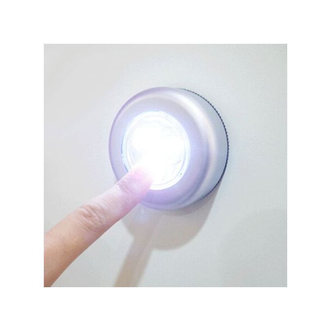 3Pcs Cabinet Light Wireless Wall Lamp Wardrobe Cupboard