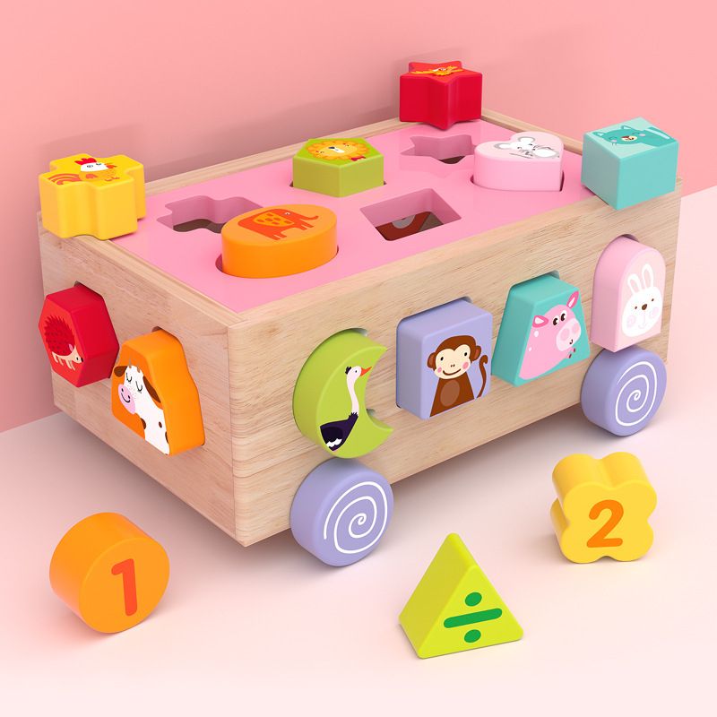 Children #39;s Educational Toys Intelligence Drag Building