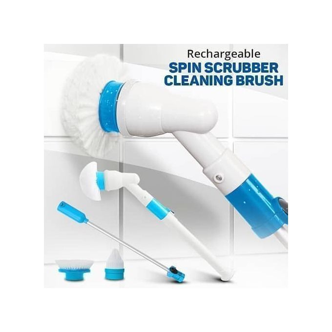 Hurricane Spin Brush Tub And Tile Scrubber Surface Cleaner
