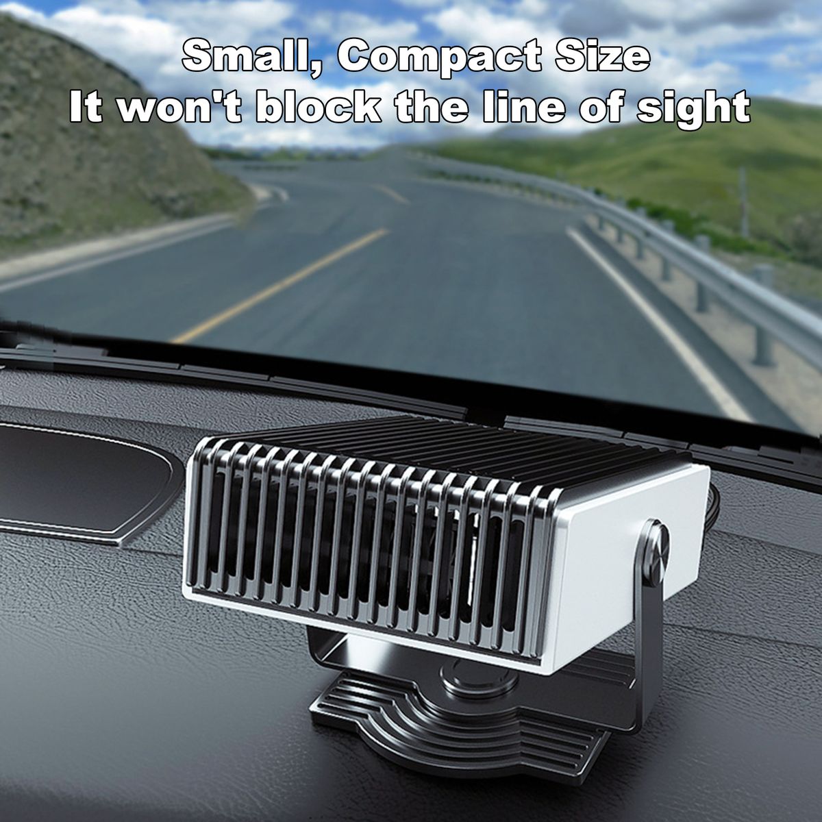 Portable Car Heater, 12V/150W Auto Heater Fan Fast Heating