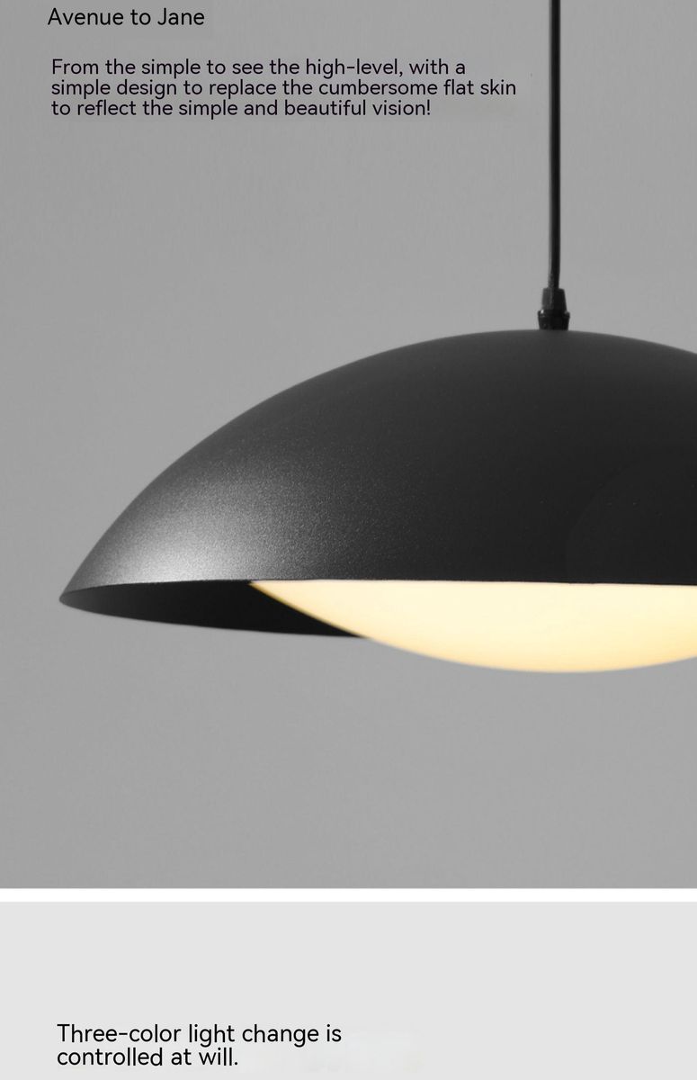 Modern minimalist Nordic restaurant chandelier