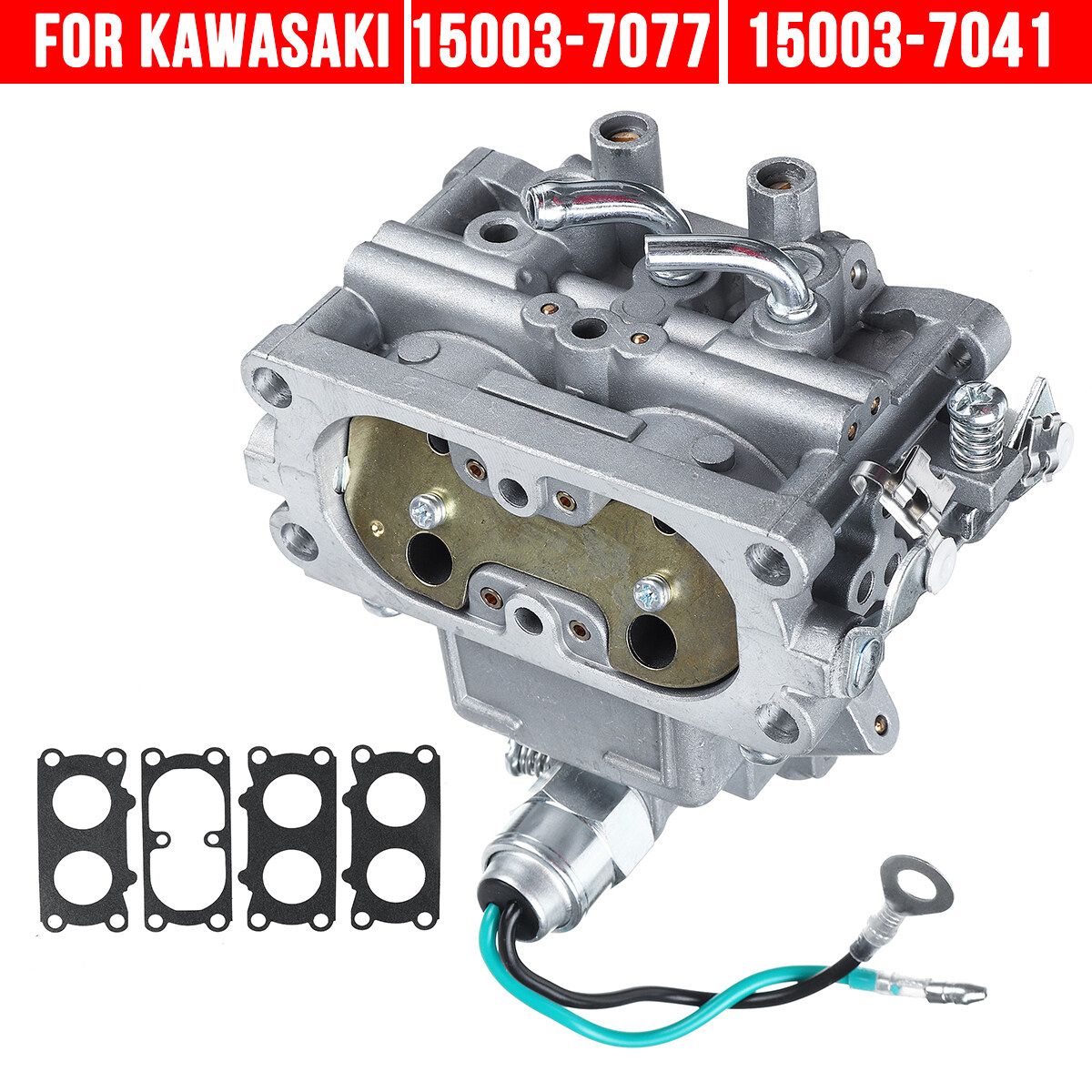Carburetor Carb Replacement For Kawasaki FH601V Engine 15003-7077 15003-7041