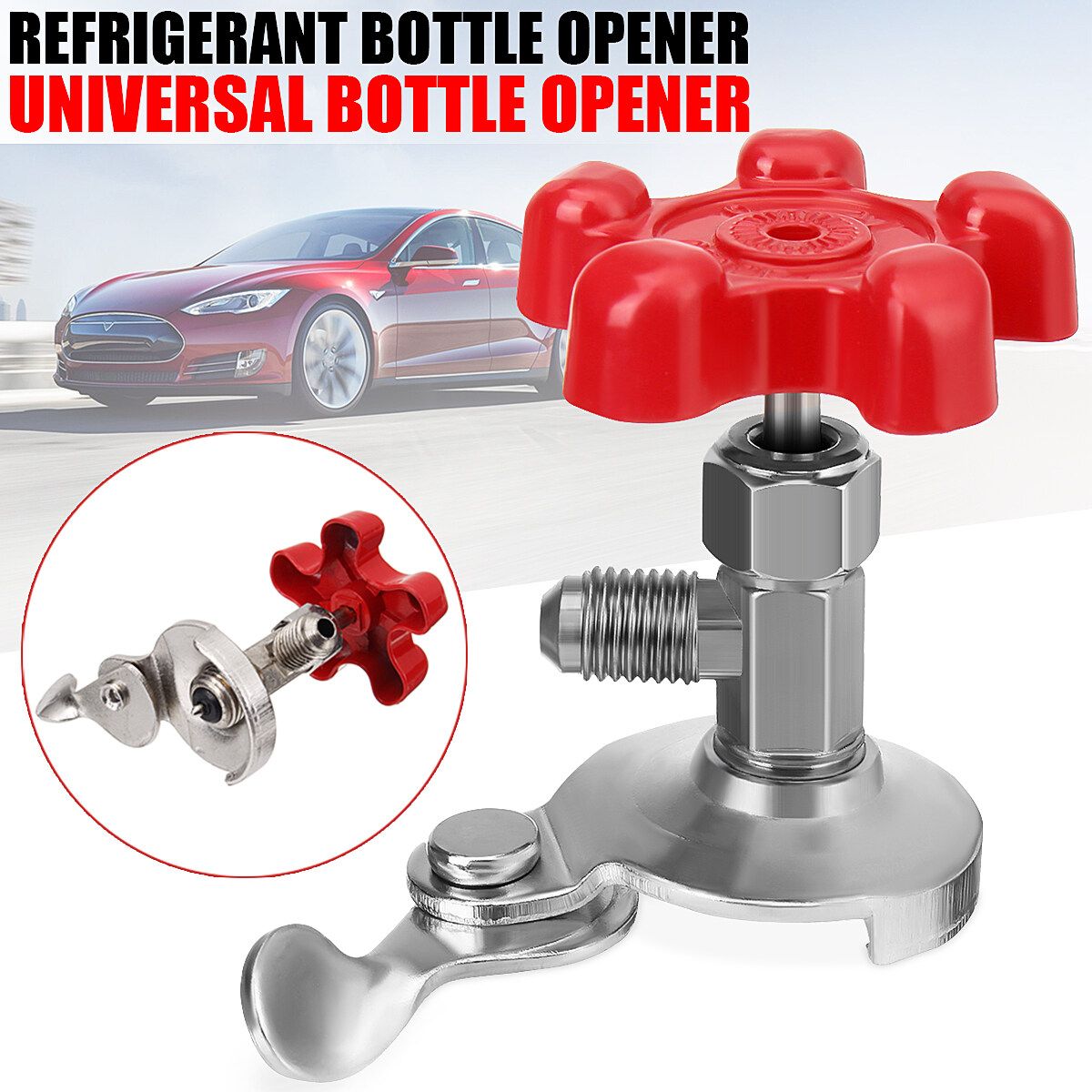 Car Conditioning Bottle Opener Refrigerant Auto Repair
