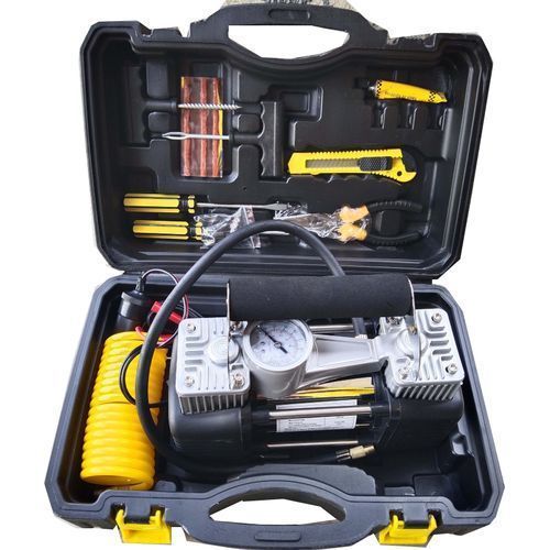 Mobile Car Tyre Pump/Air Inflator For Cars, Buses And Trucks + Tools
