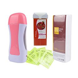 Wax Heater Set Epilator Pro Roll-on Cartridge Epilator