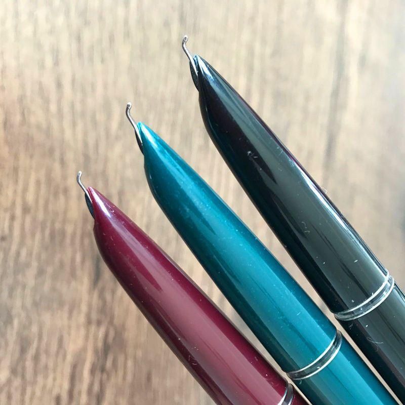 Pen Quick-Drying Smooth Writing Easy to Send Pen Tip Hero Old-Fashioned Curved Tip Student Elbow Hard-Tipped Pen Sketch Pen for Fine Arts