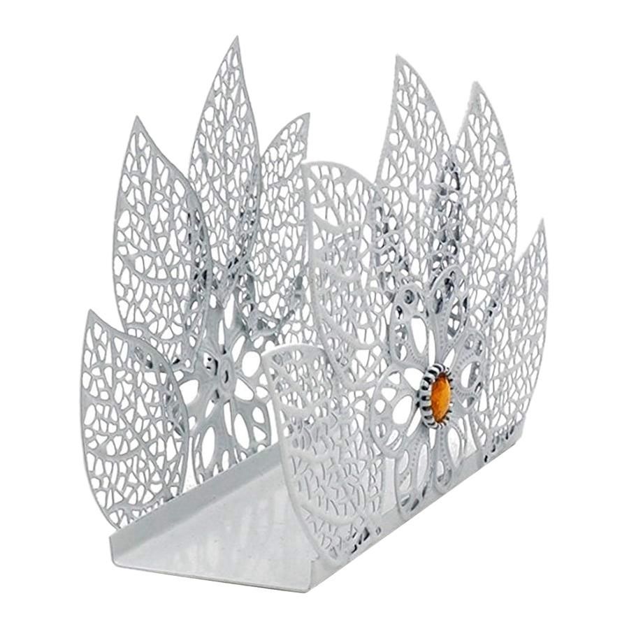 White Napkin Rack Tissue Napkin Holder for Wedding Paper Tow