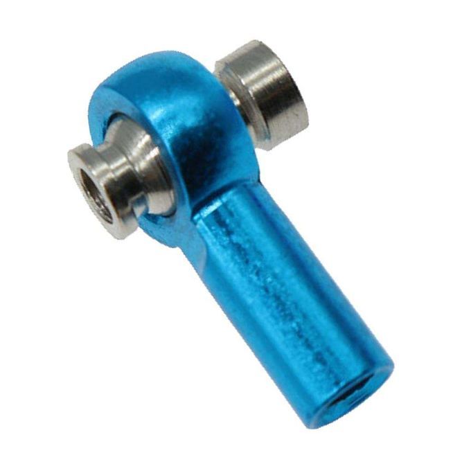 Aluminum M3 Link Rod End Ball Joint CW For 1/10 RC Car Crawler Blue