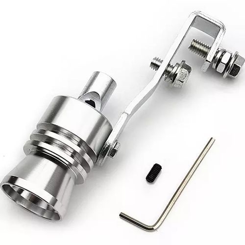 Car Turbo Whistle Pipe Exhaust Sound Muffler Booster