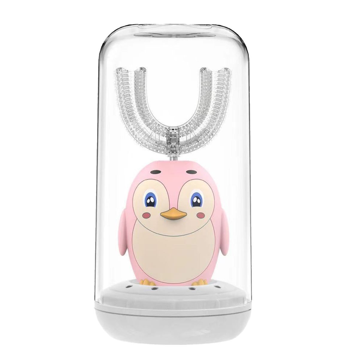 Rechargeable U-Shape Silicone Electric Toothbrush For Kids