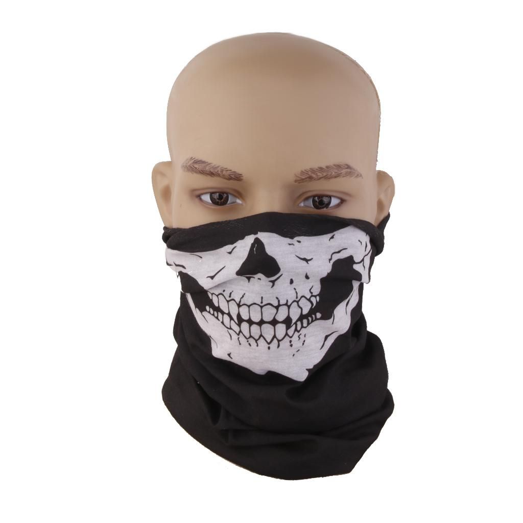 FULL FUNCTION SKULL SKELETON MOTORCYCLE SCARF FACE MASK BALACLAVA NECK