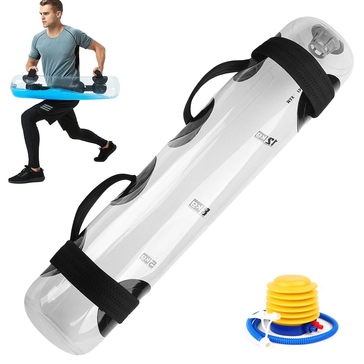 15kg /33lb Water Aqua Bag Weight Training Bag For Fitness