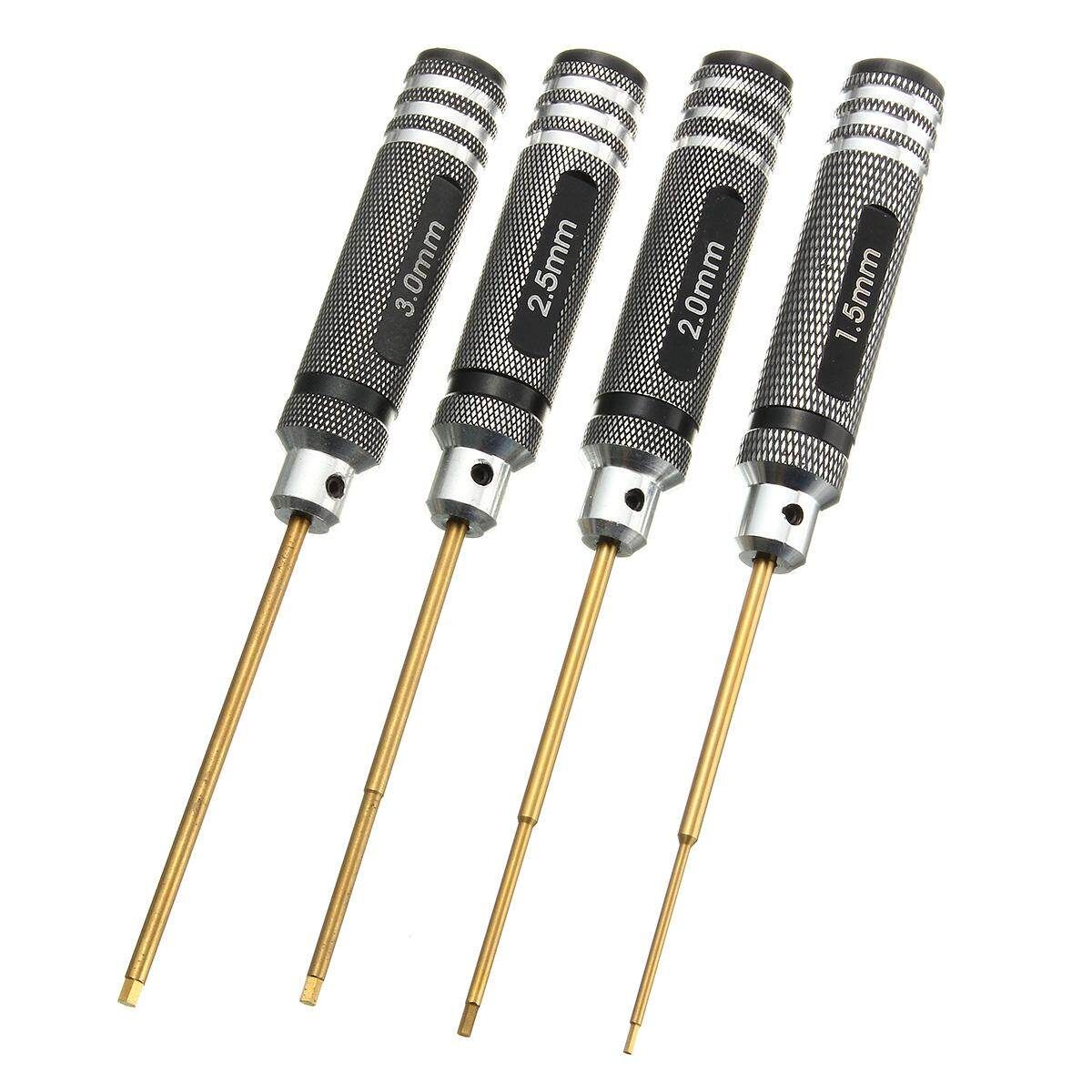 2.0mm Long Screwdriver Tool Kit Socket Set For RC Model Transmitter Car Black 2.0mm
