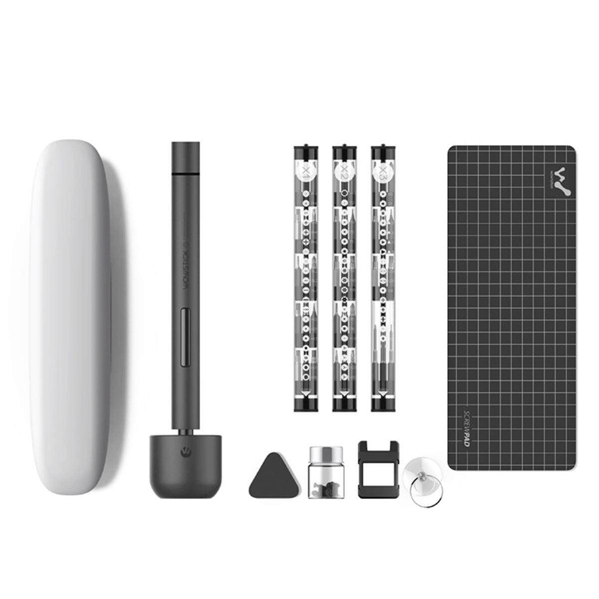 Xia Omi 1F+ 64 In 1 Electric Cordless Screw Driver LED Pen USB Charge -ion