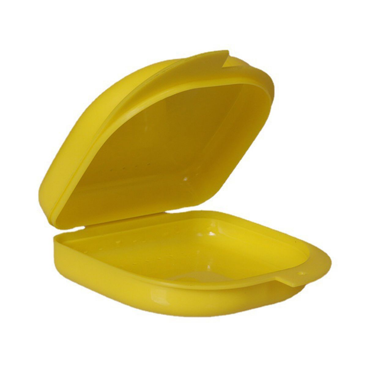 Orthodontic Braces Box Oral Cavity With Orthodontic Retainer