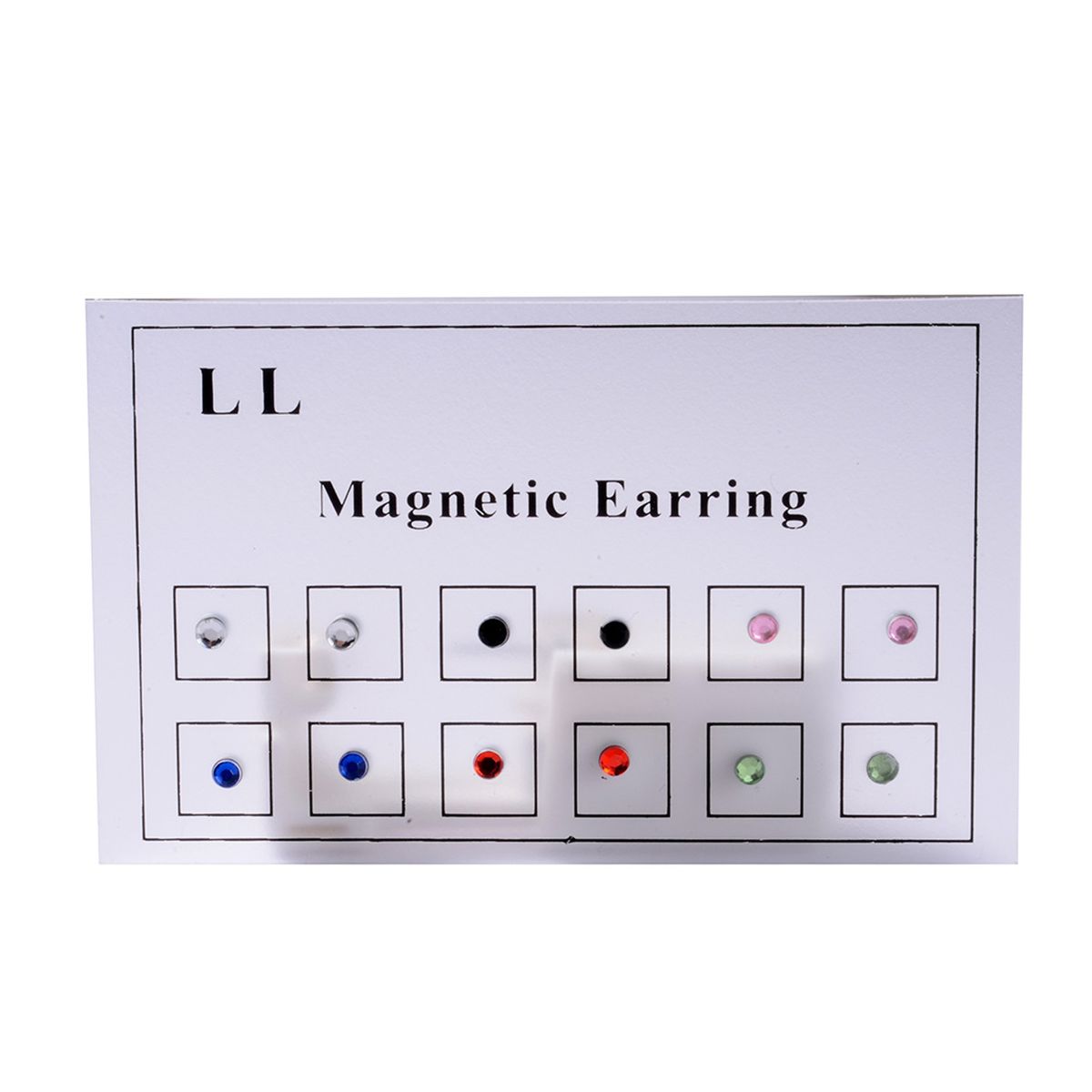 12Pcs/Set Magnetic Stud All Match Smooth Surface-Multicolor