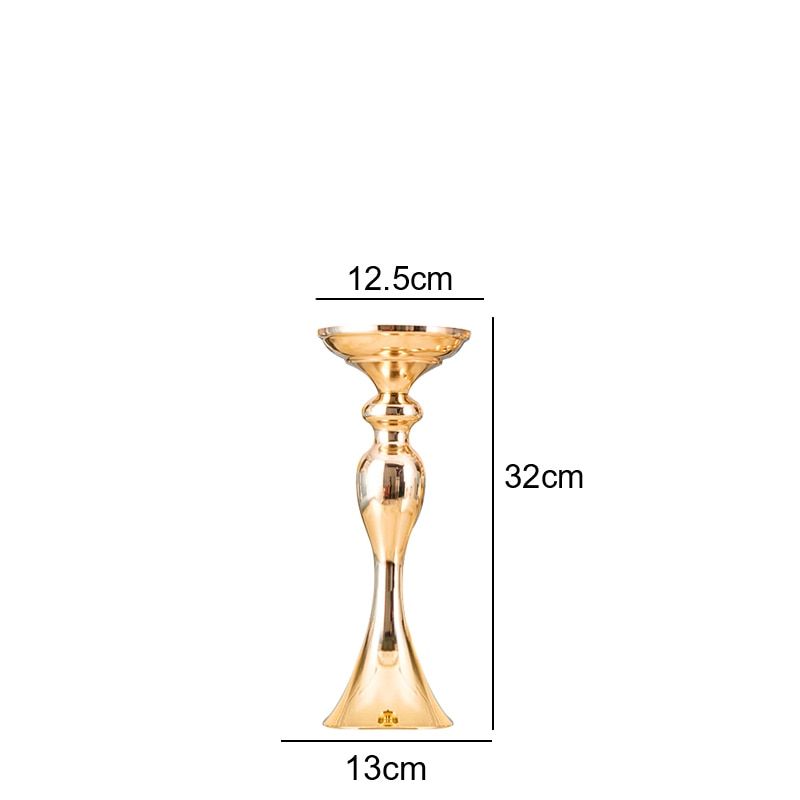 Wedding Metal Candle Holders Flower Stands Vase Table