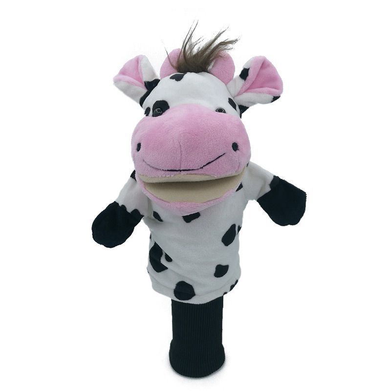 Dairy Cattle Cow Golf Head Cover Fit Fairway Woods Golf