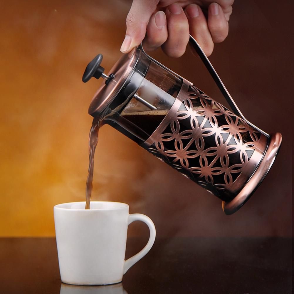 350ml Stainless Steel French Press Coffee Maker  Wayer