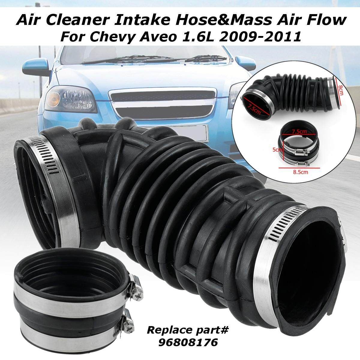 Air Cleaner Intake Duct Hose & Mass Air Flow Kit For Chevy Aveo 1.6L 2009-2011