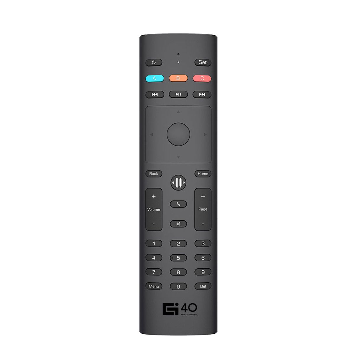 G40S Smart Voice Air Mouse 6-Axis Gyroscope Handheld Remote