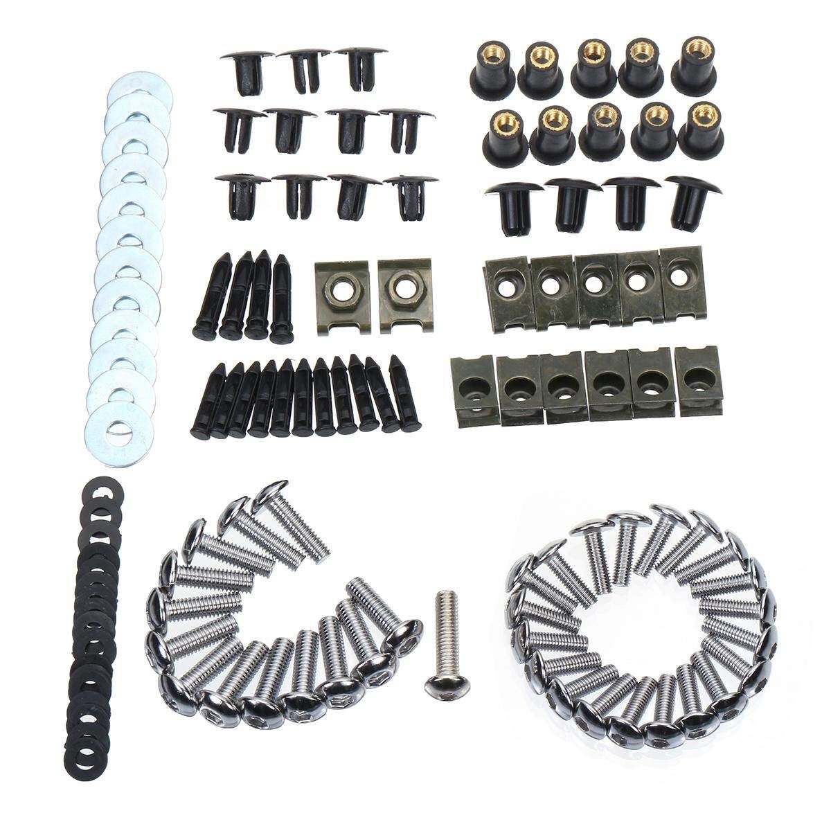 Complete Fairing Bolts Kit For Suzuki GSXR600 GSXR750 2006-2007 K6 Stainless USA