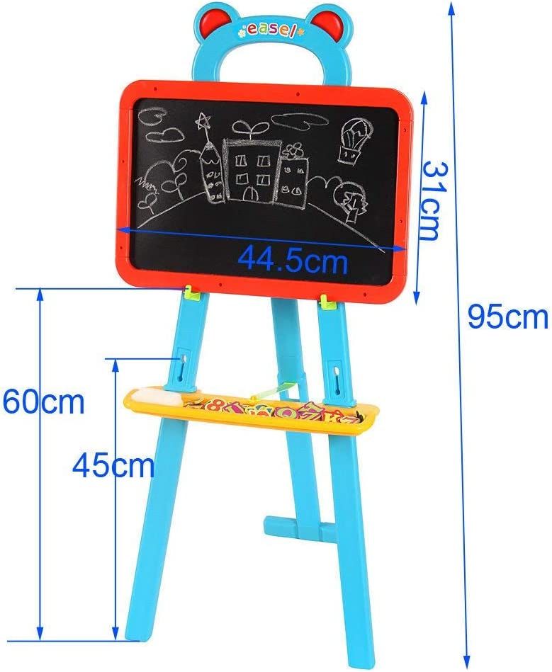 3-in-1 Learning Easel Kids Writing Board
