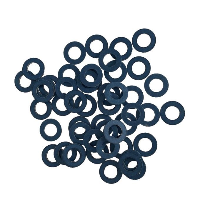 50X Engine Oil Drain Plug Crush Gasket Flat Washer Seals For Toyota
