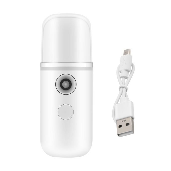 Portable Mini Mist   Fa Ial   Fa E Humidifier Water  Er-White